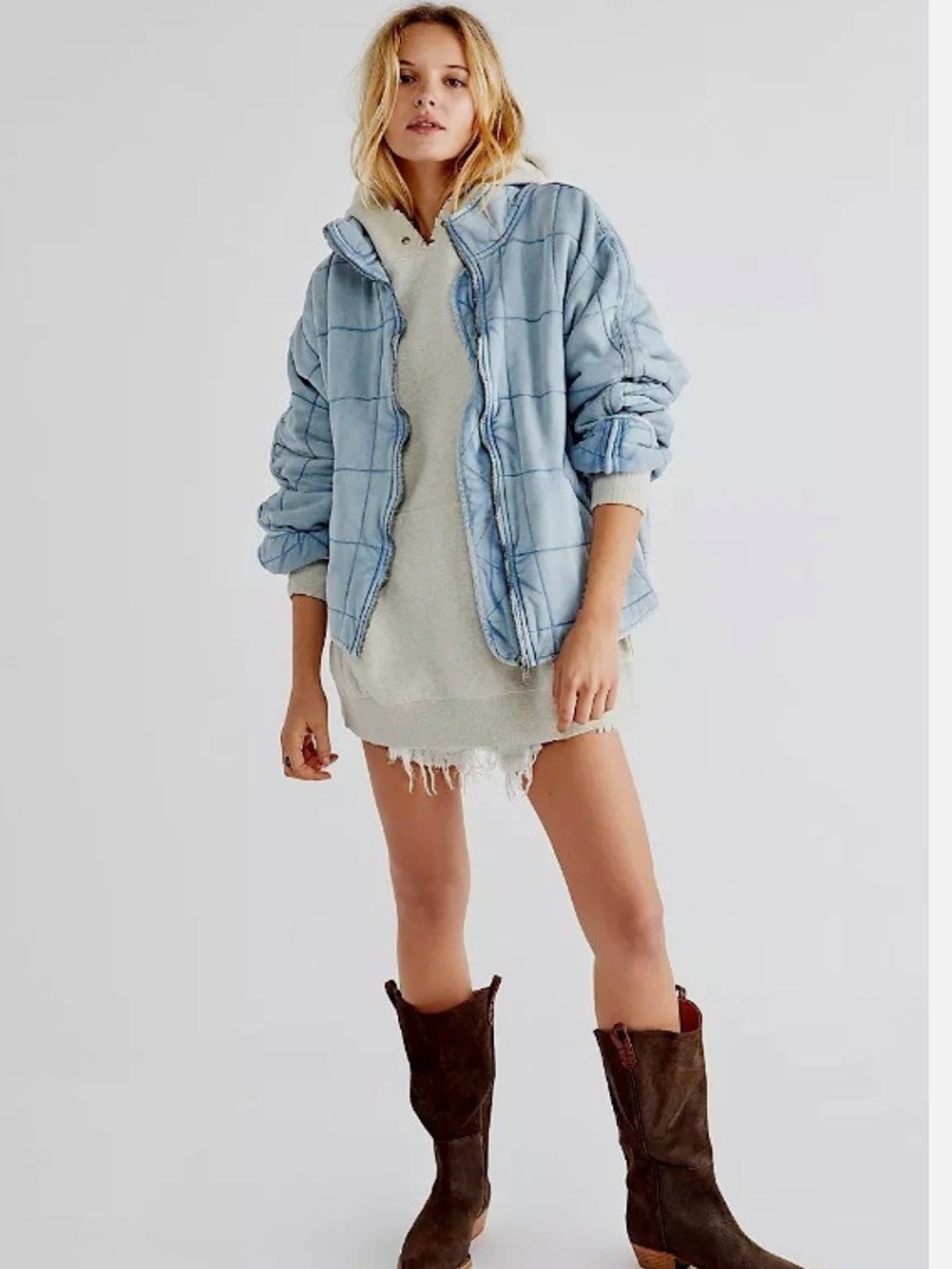 Free People-Saltwater Khaki which is a discontinued colour . Style # 63857528. - Picture 5 of 5